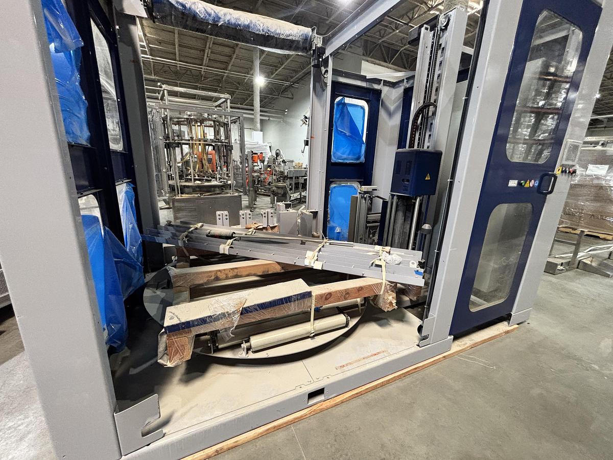 Used Used Robopac Automatic Stretch Wrapper