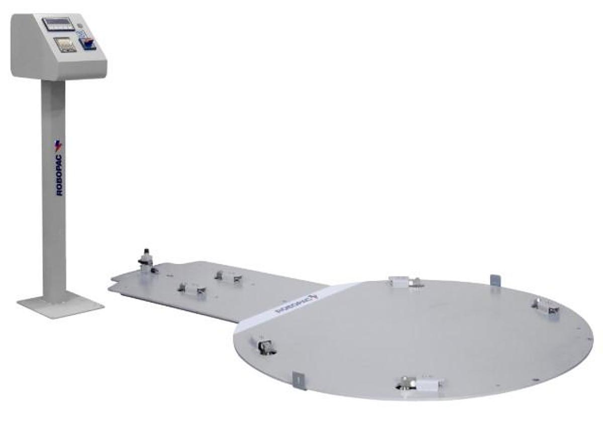 Wrap-N-Weigh Pro – Integrated Scale Kit for Semi-Automatic Turntable Stretch Wrappers