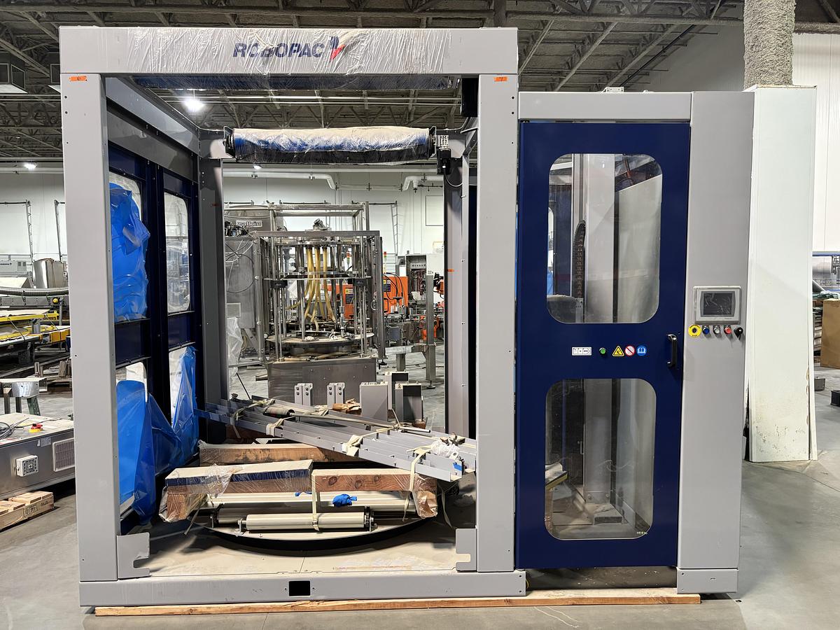 Used Used Robopac Automatic Stretch Wrapper