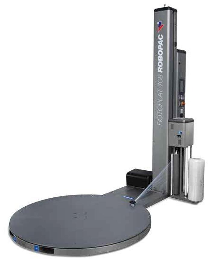 Rotoplat 708 – Semi-Automatic Stretch Wrapper with CUBE Technology