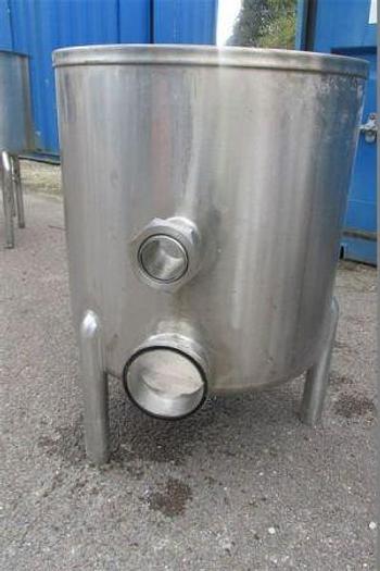 Used 145 Litre Stainless Steel Single Skin Tank