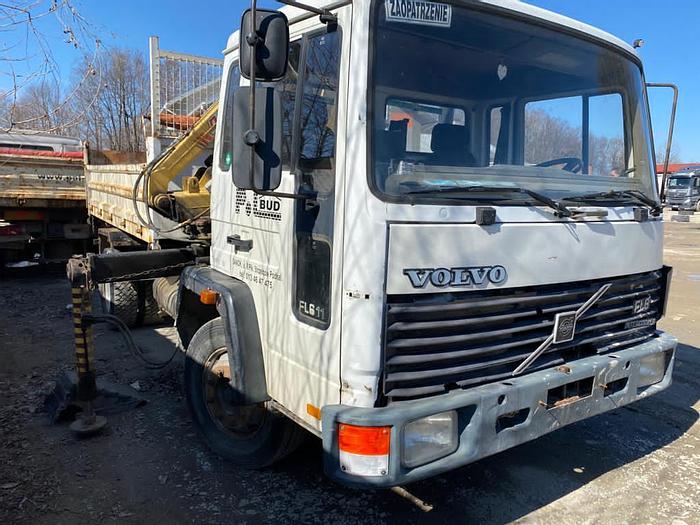Gebruikt 1987 VOLVO FL6.11 kipper /crane