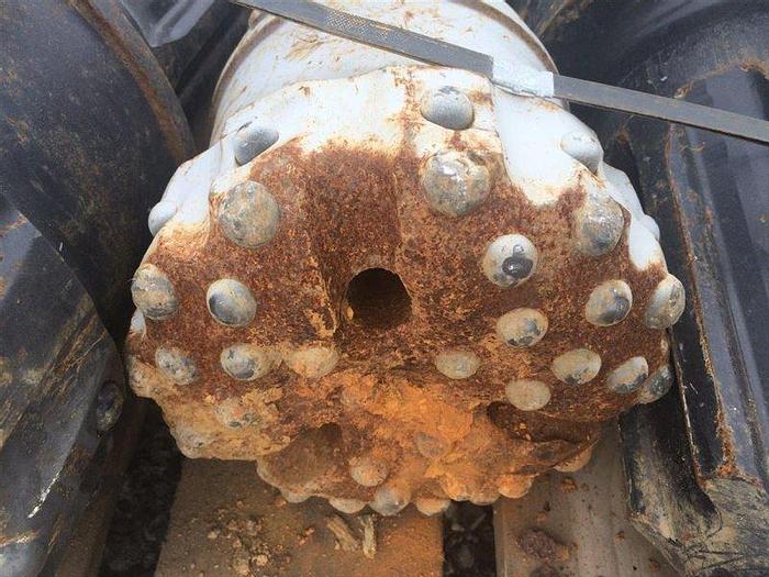 Used 9-3/4" SD10 Shank HAMMER BIT