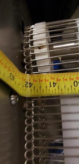 Used Washer, Belt, 42" x 100", Stainless Steel, Innotech, 2-Zone #5861449