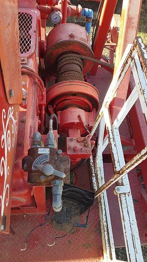 Used 1987 Pacific 4 Axle Carrier Style Oilfield Pump / Kill Truck