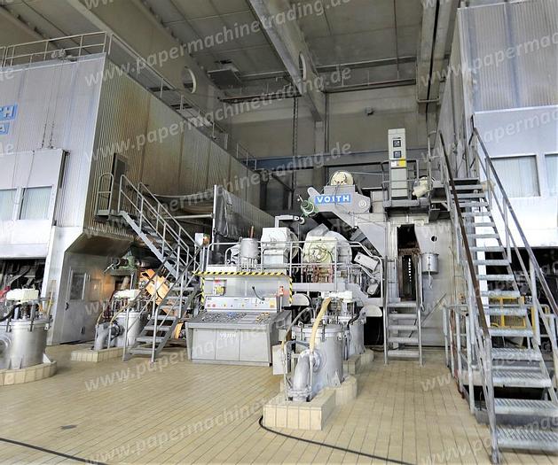 Gebraucht (PM4-88) - Paper Machine Fourdrinier Make Voith 6570 mm