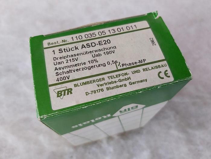 Monitor trifase, ASD E20, BTR, nuovo