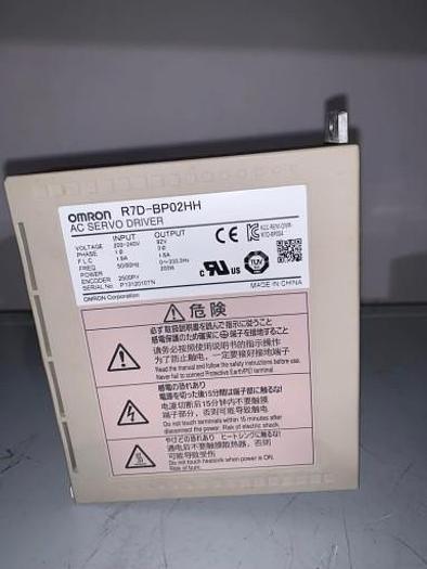Omron R7D-BP02HH Servo motor drive, 200 W, 1-phase