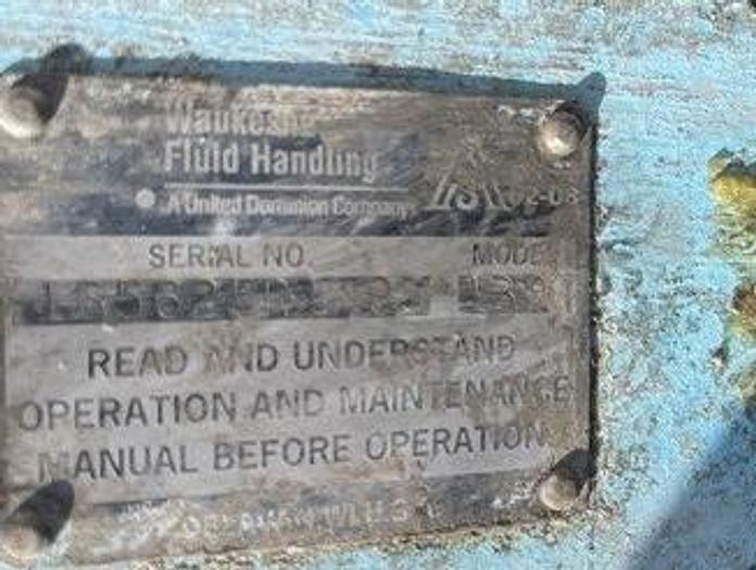 Used Waukesha Model 130 Positive Displacement Pump