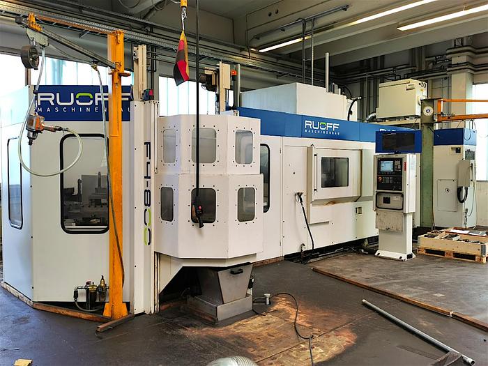 Überholt Horizontales Bearbeitungszentrum HELLER BEA2 - RUOFF F4 - 800