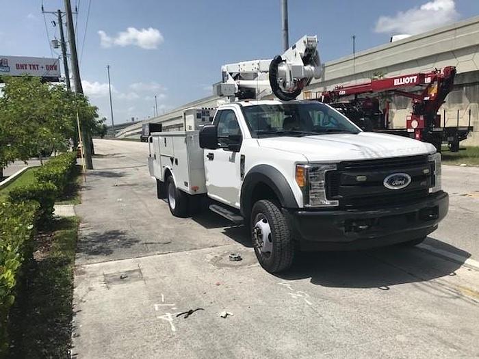 Used 2017 Ford F550 Altec AT37G 42ft Bucket Truck - M09429