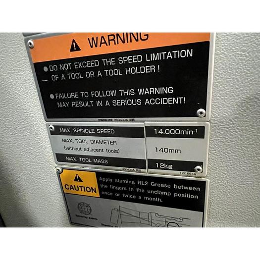 Used MORI SEIKI NH-5000 HORIZONTAL MACHINING CENTER