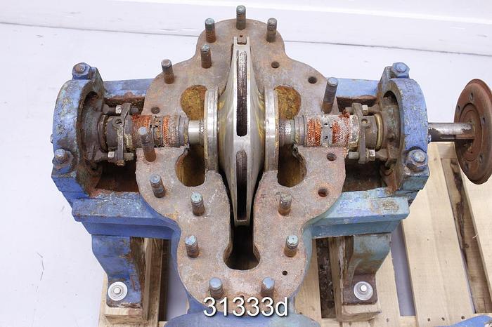 Used Goulds 3405 Split Case Pump, 4x6x14 #31333