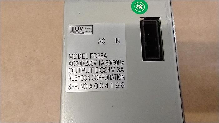 Used Mazak Power Supply 230v to 24VDC 3 amp PD25A GH116