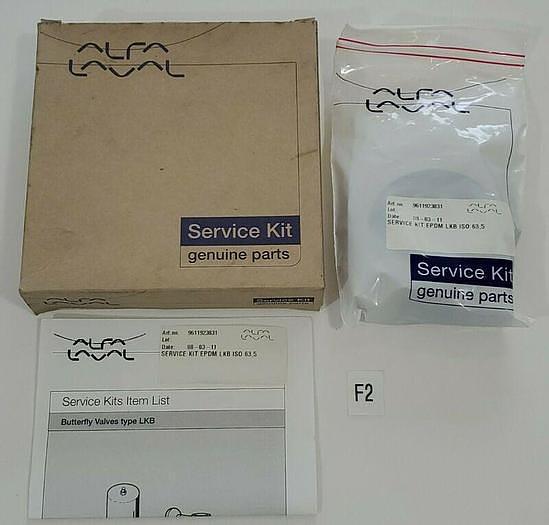 *NEW* ALFA LAVAL 9611923031 SERVICE KIT 2.5" EPDM LKB ISO 63.5 MM + WARRANTY!