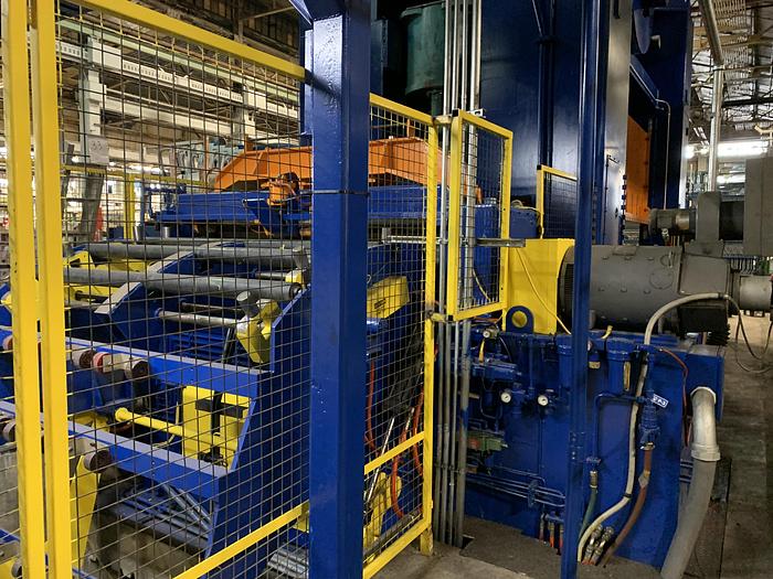 Used 84" Automatic Feed Co. Blanking Coil Feedline