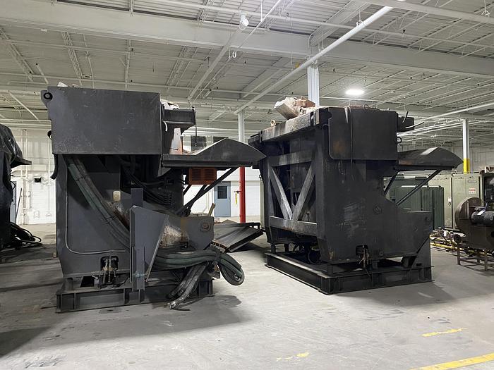 Used 2001 INDUCTOTHERM 6MT DUAL TRAK INDUCTION MELTING SYSTEM (On Hold)