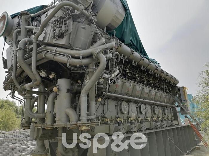 9 MW 2011 New STX MAN18V32/40 Diesel Generator Sets