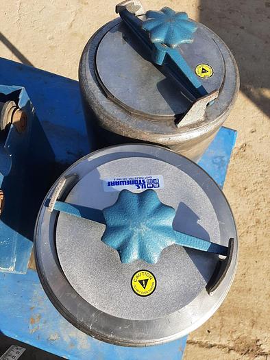 Used Mill, Jar, Stoneware, Size 2, 2.3 Gallon, S/st, (2) #S744394