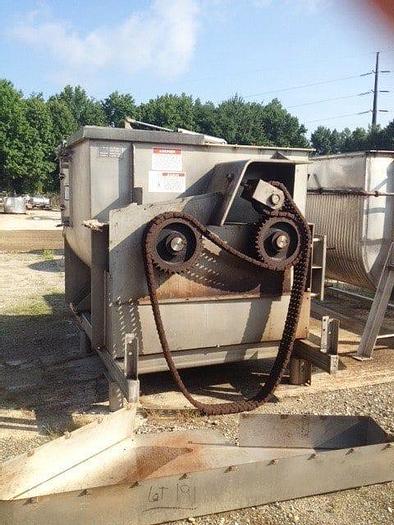 Used 1500 LITER (53 CU. FT.) AMERICAN PROCESS SYSTEMS FLUIDIZED ZONE MIXER – SANITARY S/S