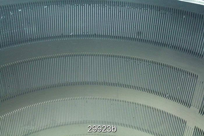 Unused Black Clawson P24 Stainless Steel Pressure Screen Basket with 0.018" Slots #29923