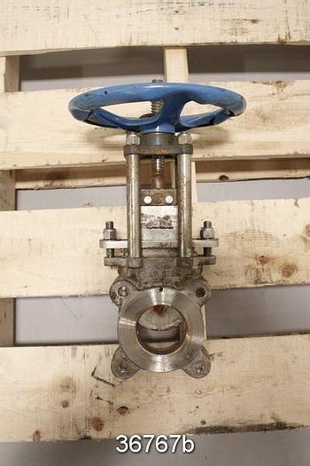Used Trueline 3" Hand Operated Knife Gate Valve #36767