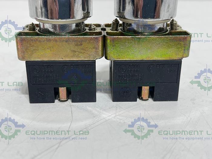 Lot of 2 - Automation Direct  GCX1192-24 Green Push Button