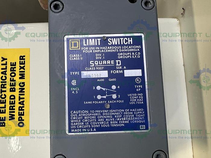 Used Charles Ross LDM-4 Double Planetary Jacketed Mixer 4 Gallon w/ 1.5 HP Motor