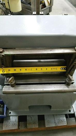Used Littell 10" Motorized Continuous Stock Leveler Straightening Machine 110V
