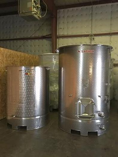 New Stock Letina 1070Gal/4050L Forkliftable Variable Capacity Jacketed Tank