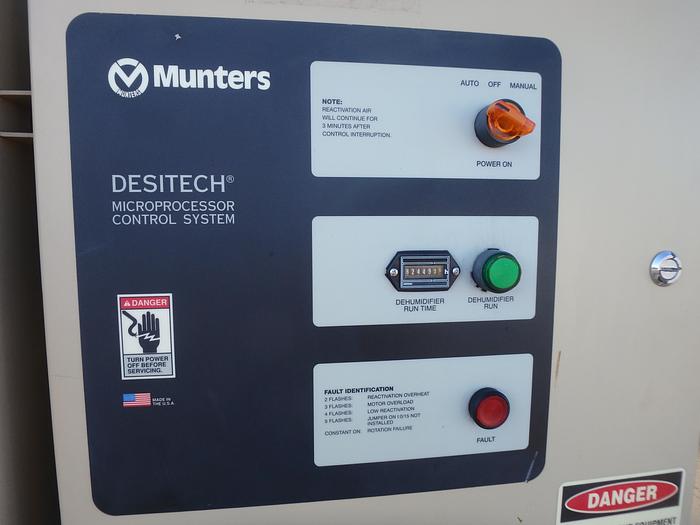 Used Munters HCD4500EASMFCBCPS Dehumidifier for Sale in Tennessee