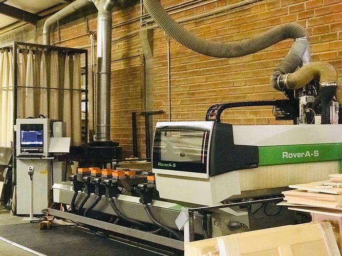 Biesse 2014 Rover AS 1332 UTS CNC Pod and Rail Machine