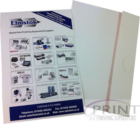 Present-It Presentation Folder Panel-Style - Smooth Cream (100)