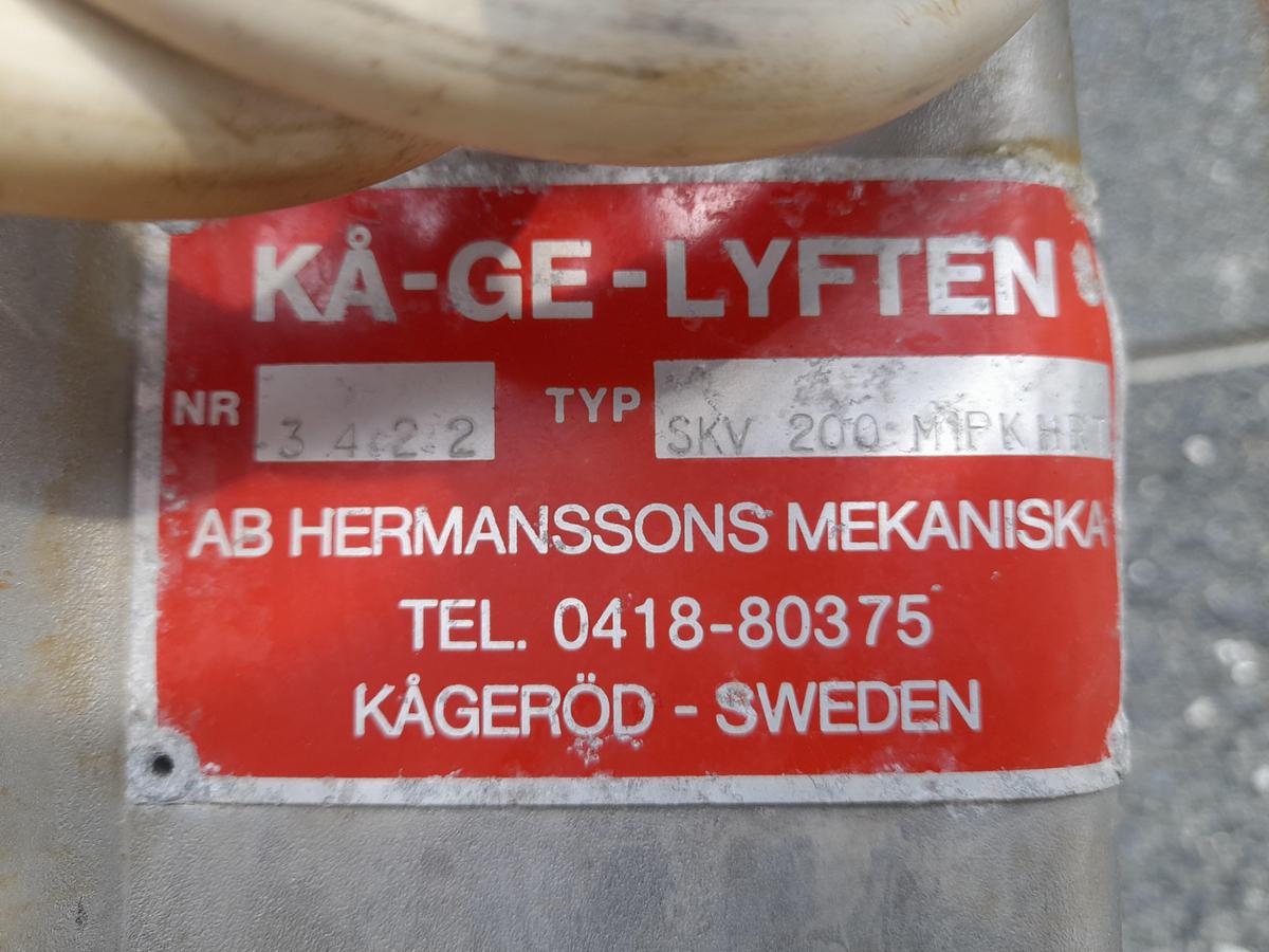 Used Mobil søjleløfter, rustfrit stål - KÅ-GE-LYFTEN