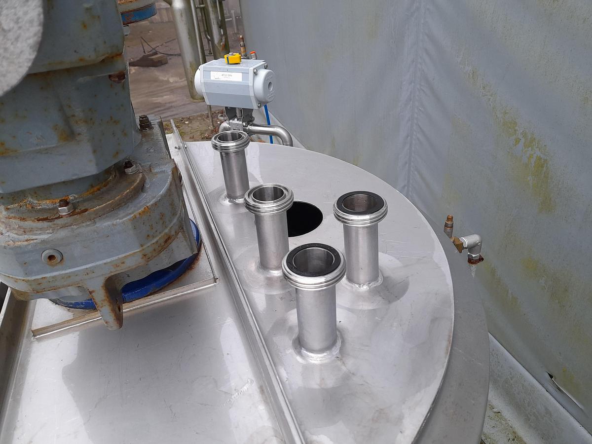 Used Tank, rustfrit syrefast stål - KOFA