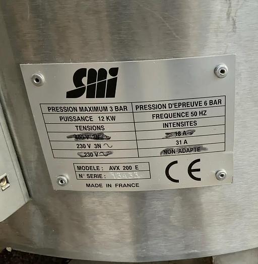 Used Autoklave - AVX