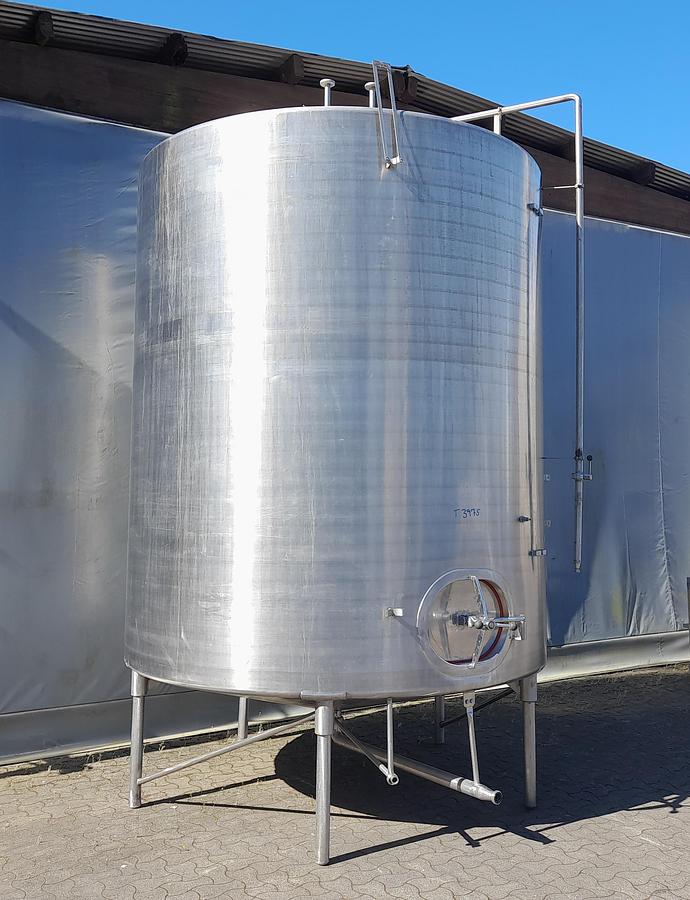 Used Tank, rustfrit syrefast stål - Furhoffs