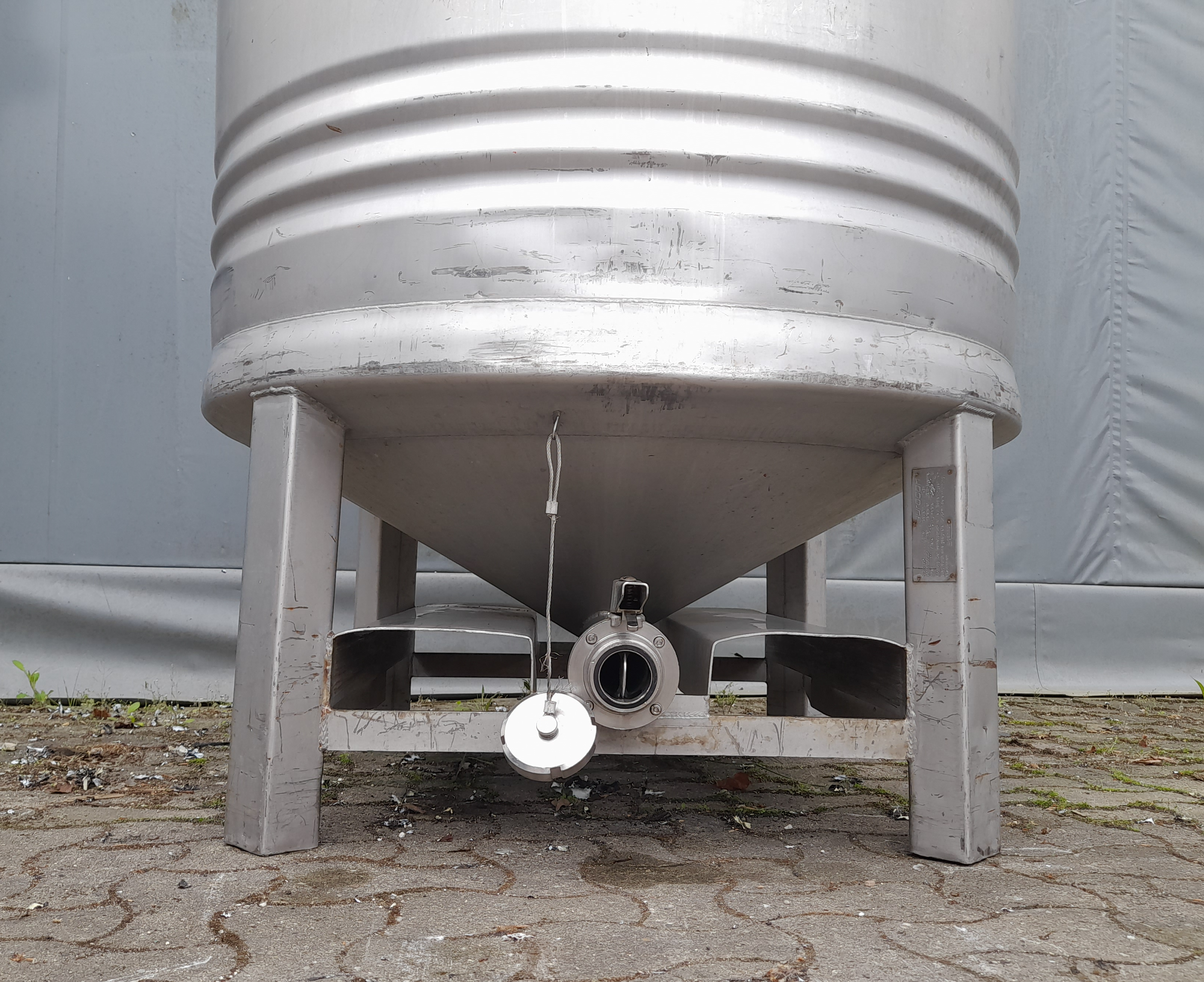 Used Transporttank, rustfrit stål - Eurocont