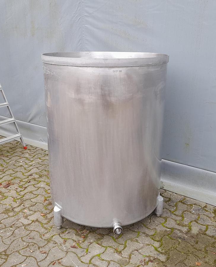 Used Tank, rustfrit stål