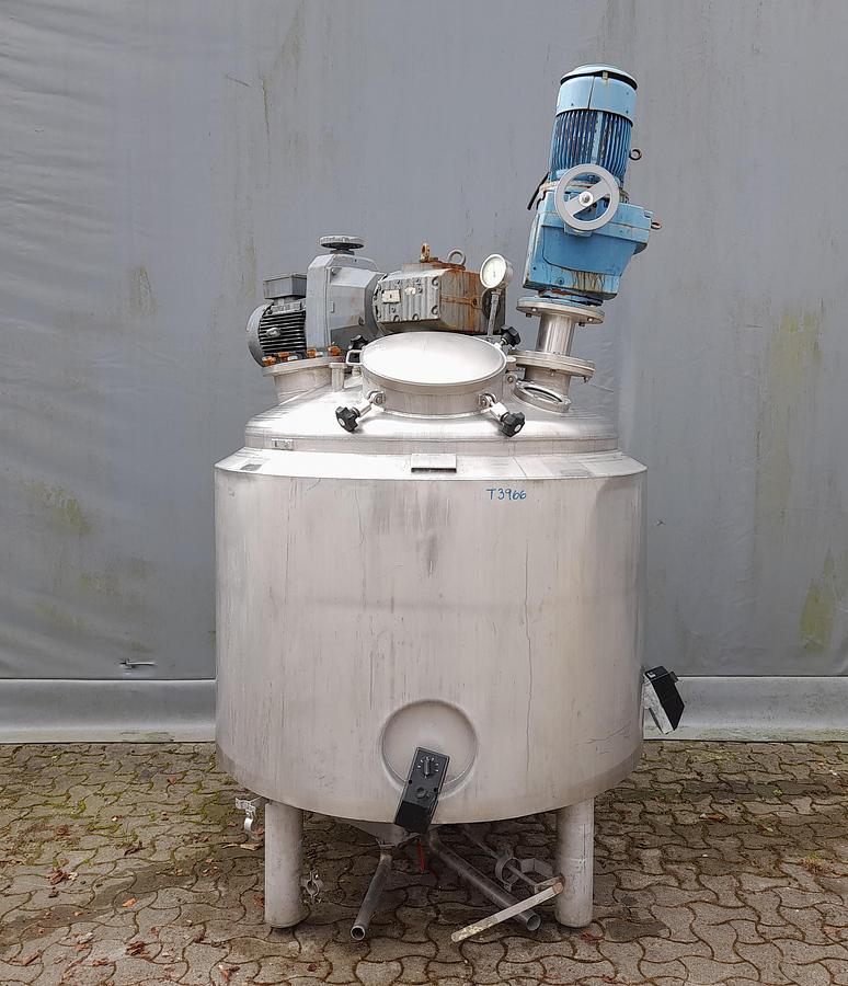 Used Tank, rustfrit stål