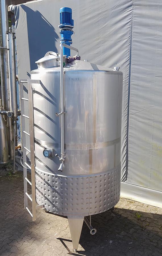 Used Tank, rustfrit syrefast stål - KOFA