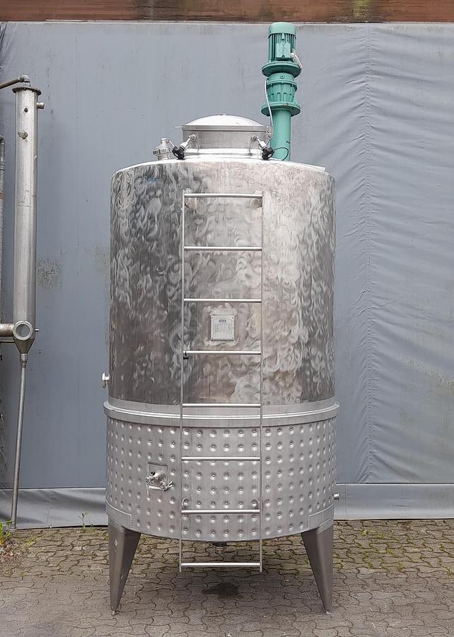 Used Tank, rustfrit syrefast stål - KOFA