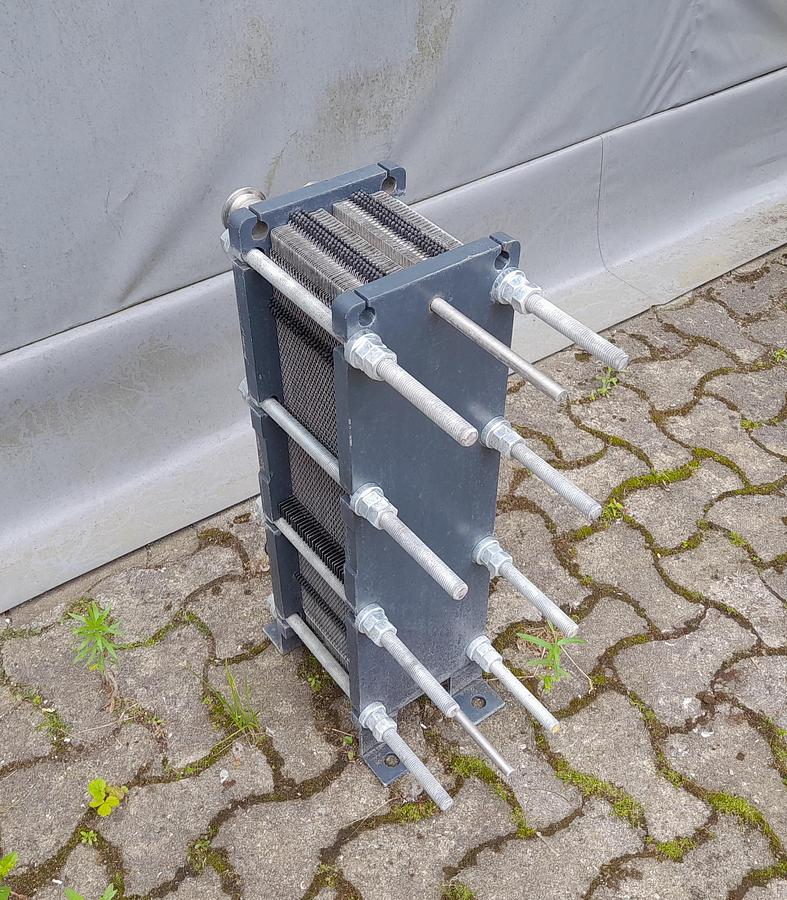 Used Pladevarmeveksler, rustfrit stål - Danfoss