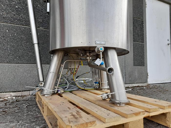 Used Tank, rustfrit stål - Becomix