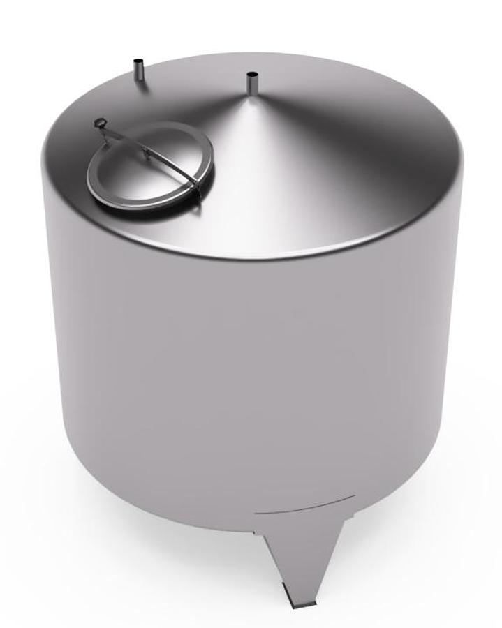 Ny rustfri tank - T5B4-1