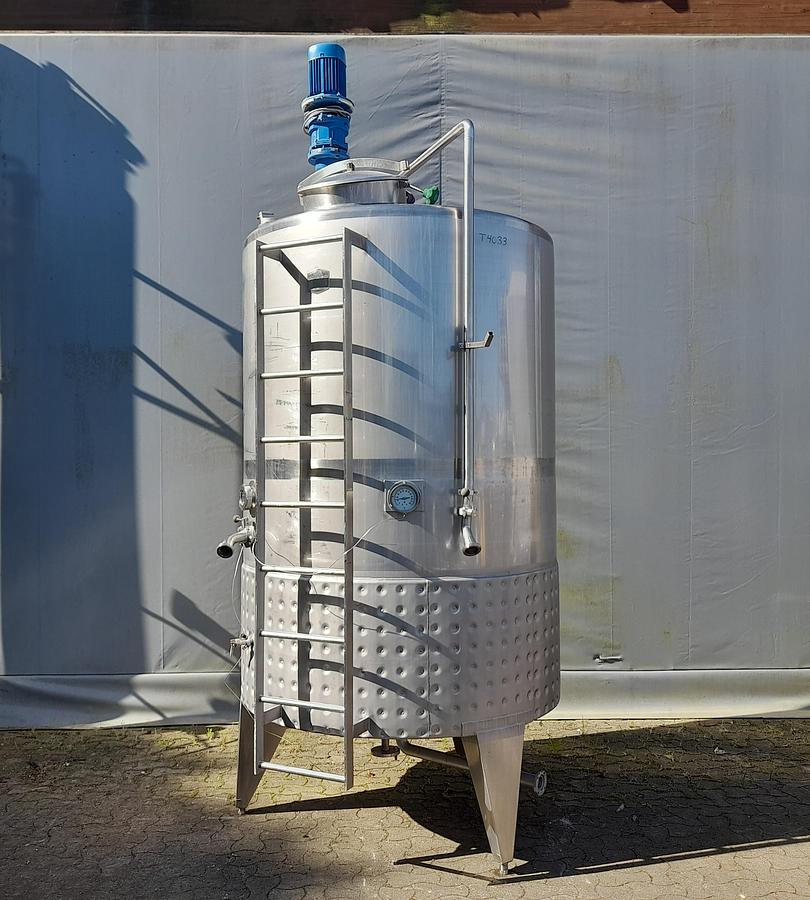 Used Tank, rustfrit syrefast stål - KOFA