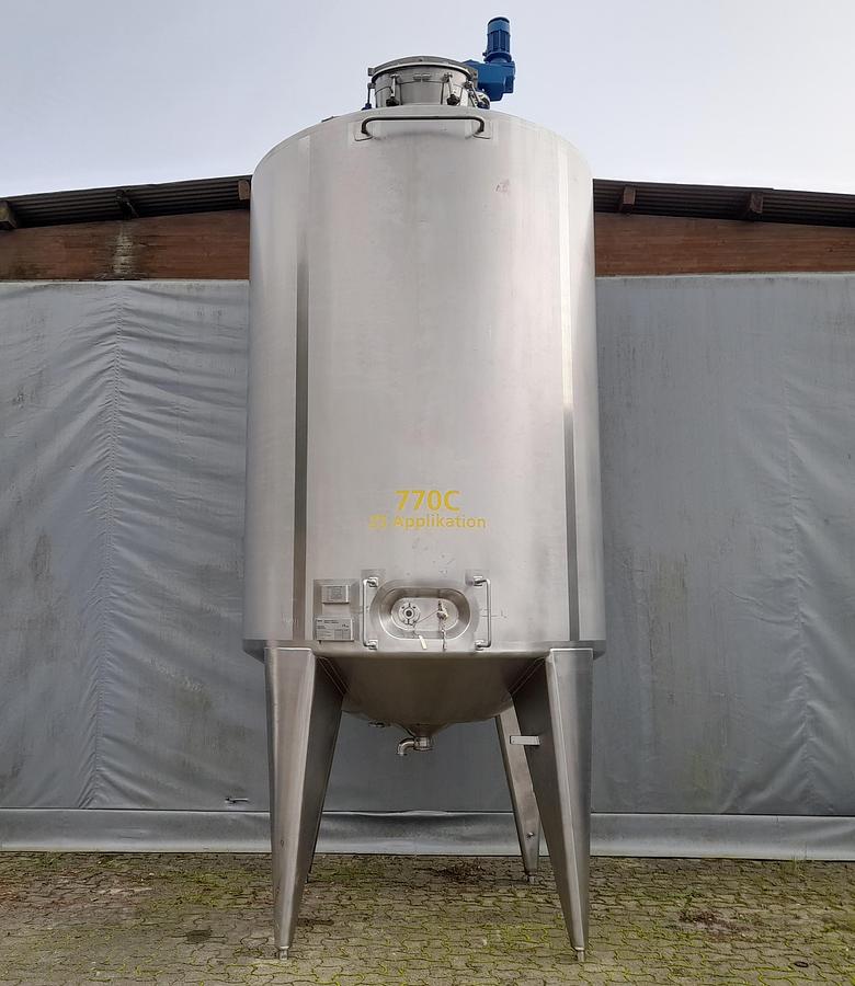 Used Tank, rustfrit syrefast stål - Vamdrup Rustfrit Stål