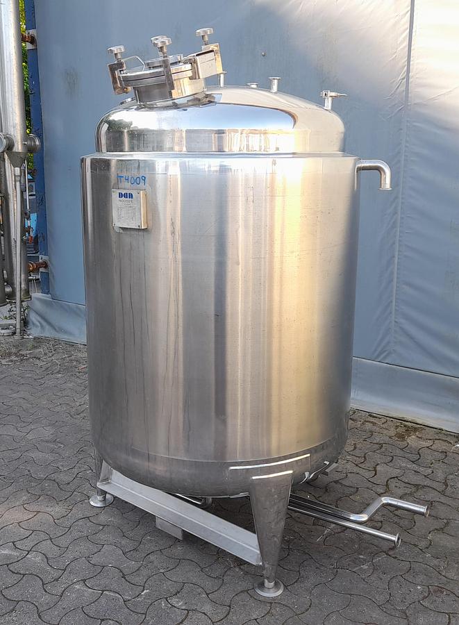 Used Tank, rustfrit syrefast stål - Dan Process/KOFA