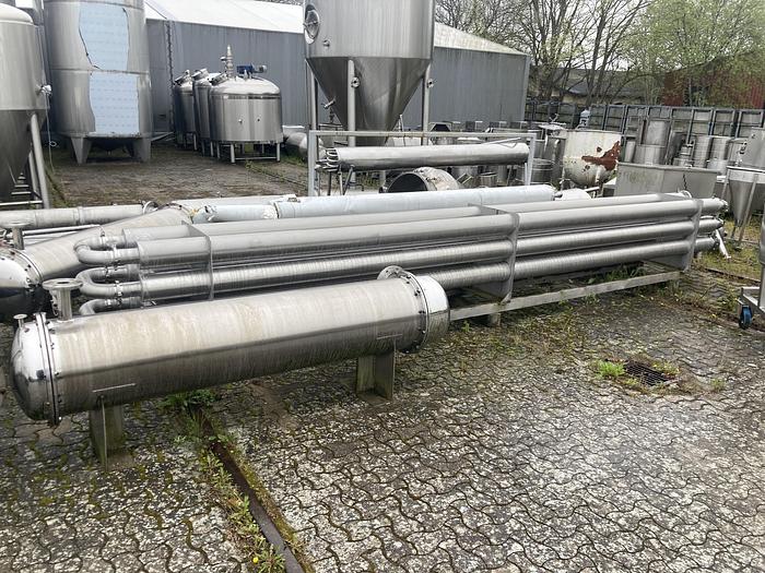 Used NA Rørvarmeveksler - rustfrit stål