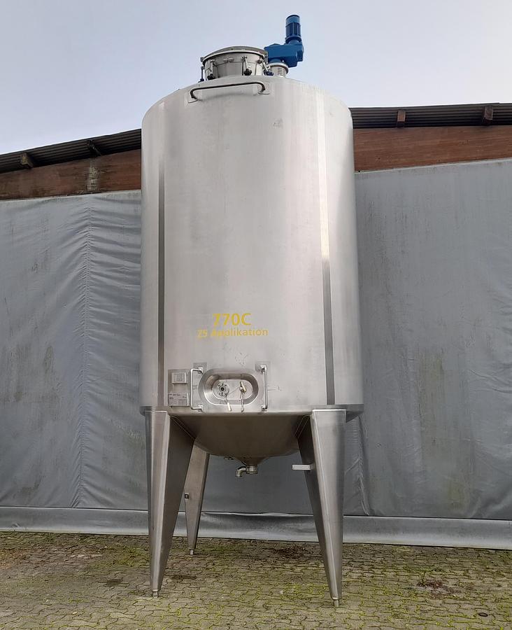 Used Tank, rustfrit syrefast stål - Vamdrup Rustfrit Stål